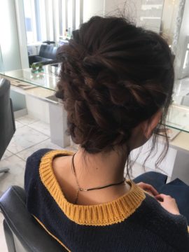 ヘアアレンジ編