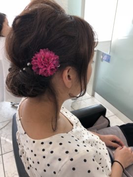 ヘアアレンジ