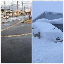 三年前の1月12日。